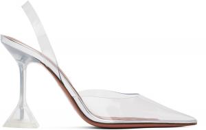Туфли-ремешки Holli Glass Amina Muaddi