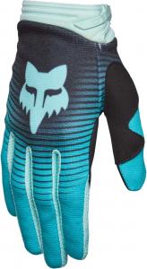 Женские мотокроссовые перчатки FOX 180 collect, Turquoise/Black