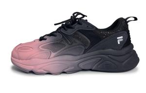 FILA Mars 2 Mars 2.0 розовые, с милым рисунком, нескользящие, увеличивающие рост, низкие повседневные туфли унисекс, черные