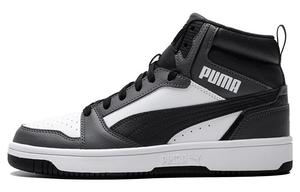 PUMA Rebound V6 'Белый Теневой Серый' — Белый-Черный-Туманно-Серый, цвет Puma White-Black-Mist Gray