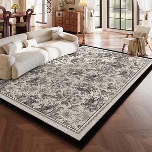 Budis Ковер 160х230 см из искусственной шерсти, пасторальный стиль для гостиной, водостойкий и устойчивый к пятнам, утолщенный для осени и зимы