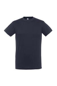 Футболка Regent с короткими рукавами SOL'S, темно-синий