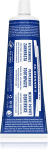 Отбеливающая зубная паста с перечной мятой без фтора Dr. Bronner’S, 105 мл