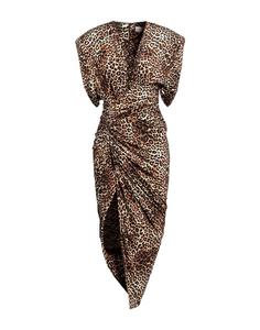 Платье миди Alexandre Vauthier, песочный