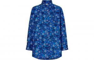 Рубашка женская Uniqlo, синий