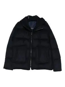 Пуховик с капюшоном Liska, черный