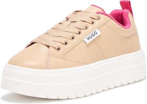 Женские кроссовки Hugo Lyssa на платформе с низким профилем, Soft Caramel
