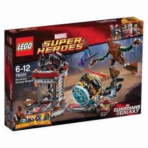 LEGO Marvel, Super Heroes, Guardians of the Galaxy, блоки Escape from Knowhere Base, 76020