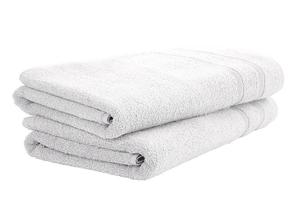 Банное полотенце Uncover by Schiesser Brooklyn im 2er Set, белый