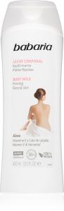 Укрепляющее молочко для тела с алоэ вера Babaria, 400 мл