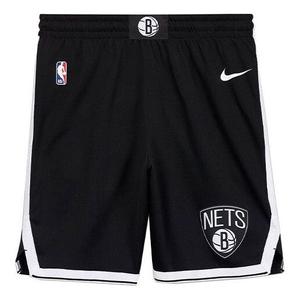 Шорты nba sw 19-20 brooklyn nets icon edition swingman shorts black Nike, черный