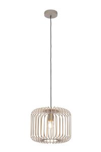 Оригинальный подвесной светильник E27, металлический, песочного цвета Novel, песочный