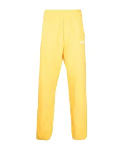 Желтые спортивные штаны Jacquemus, желтый