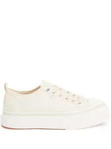 Кеды из канваса AMI Paris, нейтральный