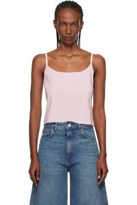 Courrèges Розовое шелковое белье