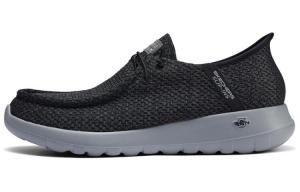 Кроссовки Skechers Lifestyle Shoes Men Low-top Dark Gray, черный/серый