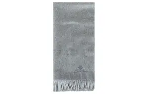 Loro Piana Большая бахрома шарф Unita, Gray