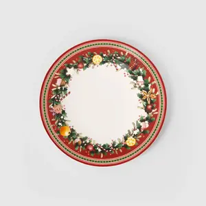 Тарелка Villeroy & Boch Winter Bakery Delight, 27,4 см, красный