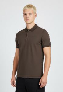 Поло KARL LAGERFELD Polo shirt, Black Brown/Dark Brown
