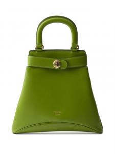 Сумка-тоут с логотипом Prada, зеленый