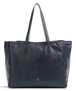 Сумочка-Шоппер Pauline из мелкозернистой телячьей кожи. Dudu Bags, синий