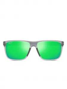 Солнцезащитные очки с прямоугольной оправой Lehopulu Maui Jim, серый