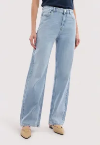 191 в супер-стирированных джинсах прямого кроя Trussardi, Azzurro