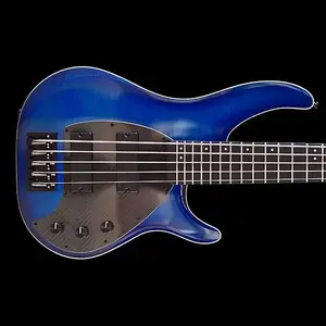 KLOS Бас-гитара Klōs Apollo V Custom - тонкий клен Flame, синий