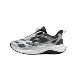 Дышащие низкие детские беговые кроссовки FILA KIDS, Castle серый/Space серебряный