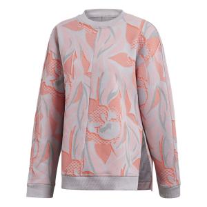 Женская оранжевая толстовка Adidas