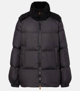 Пуховик с отделкой из флиса esnaie Moncler