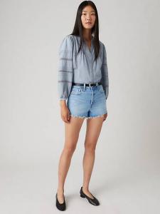 Женские шорты 501 Original Fit с высокой посадкой Levi's, цвет No Referee Short - Medium Wash