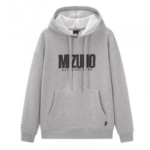 Свитшот унисекс Mizuno, горохово-зеленый