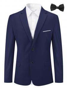 Youthup Костюм синего цвета Slim fit