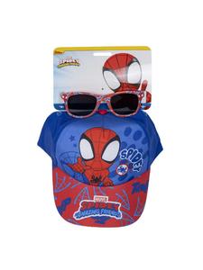 Spiderman Детская кепка Marvel Spider-Man с очками, модный аксессуар Marvel в разноцветном исполнении