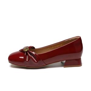 Повседневные однобортные туфли женские ZHR, Red