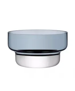 Контурная чаша Nude Glass, blue