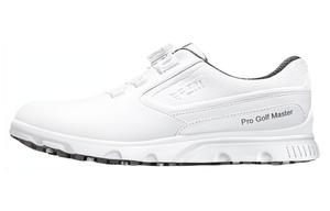 PGM Мужские белые противоскользящие износостойкие гольф-туфли с низким верхом, цвет White
