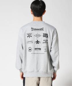 Толстовка с круглым вырезом THRASHER/(M)ICONS
