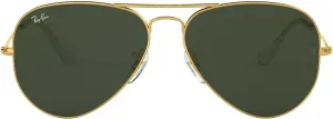 Солнцезащитные очки Ray-Ban RB3025 Classic Aviator, Gold Brown/G-15 Green