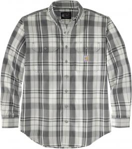 Мужская рубашка Carhartt 104507 Flame-Resistant Force Rugged Flex Loose, Shadow/Malt