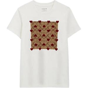 COACH Футболка женская белая