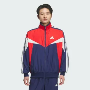 Официальная ветровка adidas Must-Have свободного кроя с цветовыми блоками и сетчатой подкладкой.