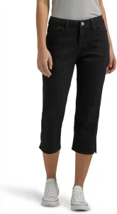 Lee Women's Plus Size Legendary Mid-Rise 21" Capri Jean