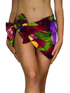 King Kameha Пляжное полотенце 'Big Flower' в красном цвете