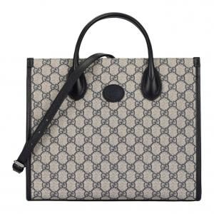 GG Retro Series Canvas Tote Bag, Shopping Bag, Shoulder Bag, Crossbody Bag, Handbag Small Men's GUCCI, Set (Bag+Dust Bag)