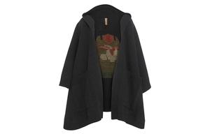 Burberry Шаль женская темно-серая, Dark Gray