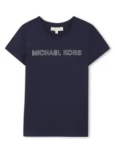 Футболка с логотипом Michael Kors Kids, синий
