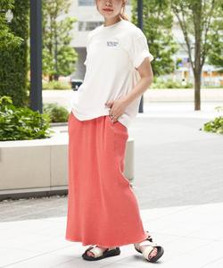 Футболка из хлопка с вышивкой, произведенная в США Coen, цвет Off White