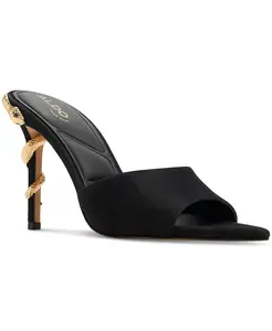 Женские босоножки на каблуке Seashella с закрытым носком ALDO, черный